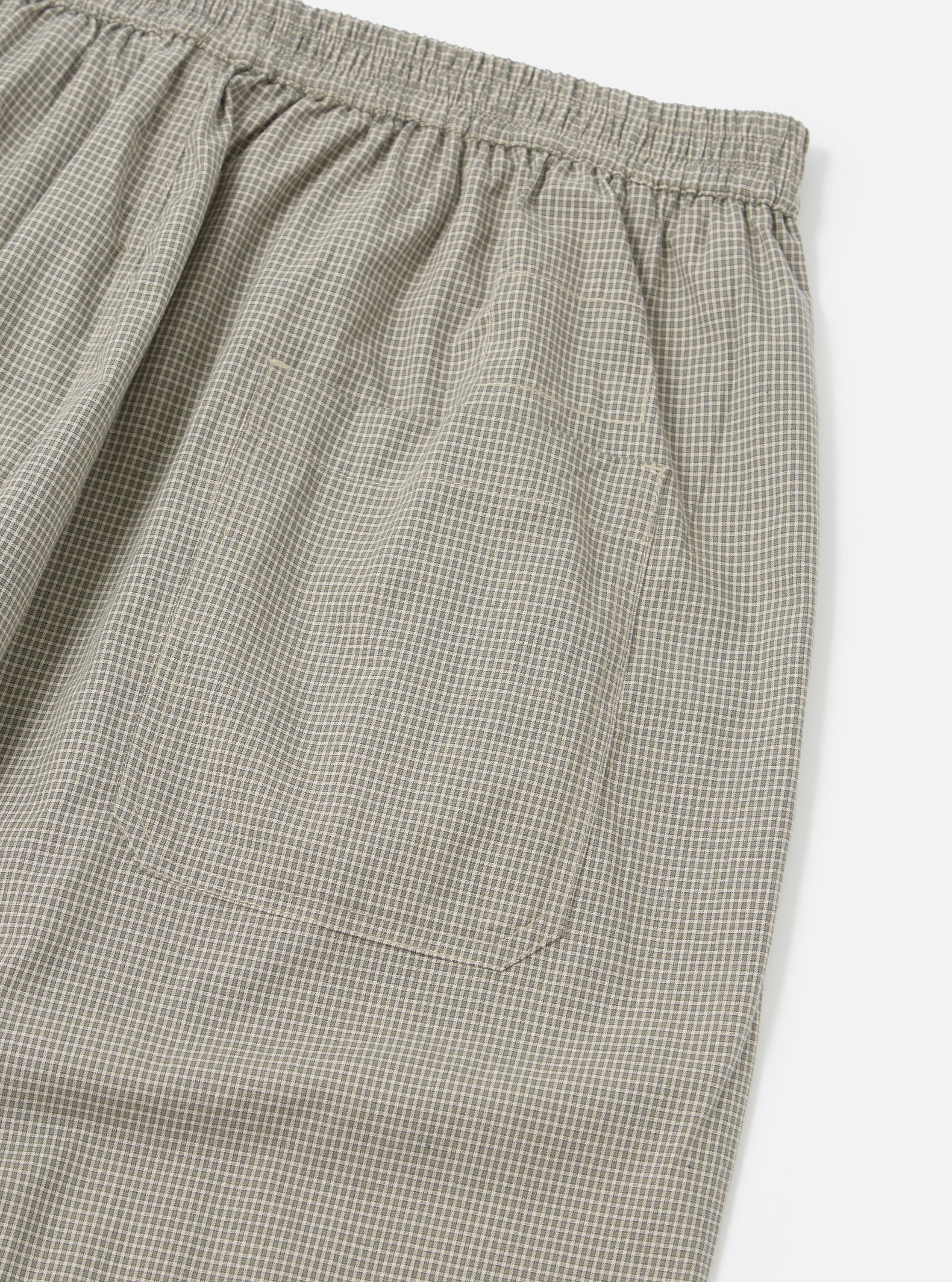 Green Tiny Check Pyjama Pant - Image 5
